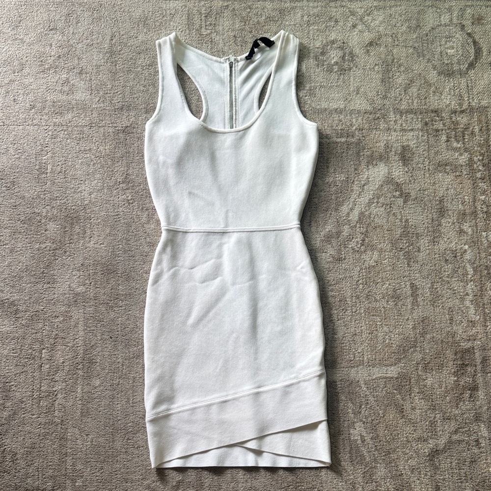 BCBGMaxAzria White Mini Dress